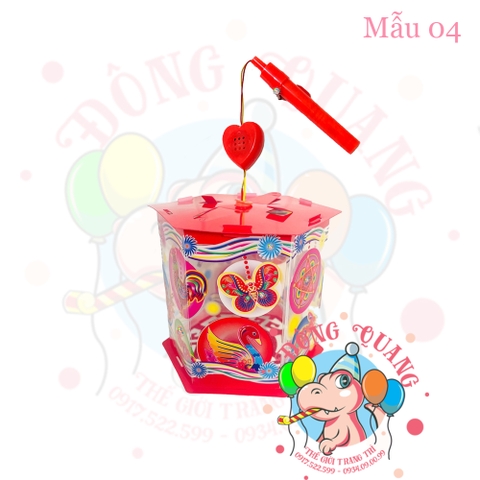 Đèn Trung thu nhựa kéo quân nhỏ SS (12 mẫu)