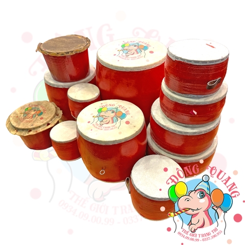 Trống gỗ 2 mặt