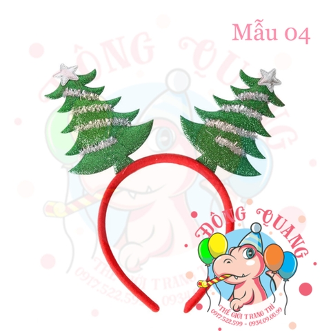 Cài tóc Giáng sinh (16 mẫu)