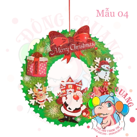 Hình xốp Giáng sinh 2 (formex cứng, 02 mặt)