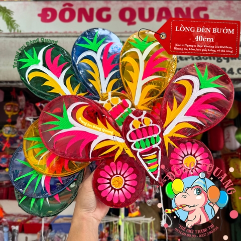 Đèn Trung thu Bướm giấy kiếng