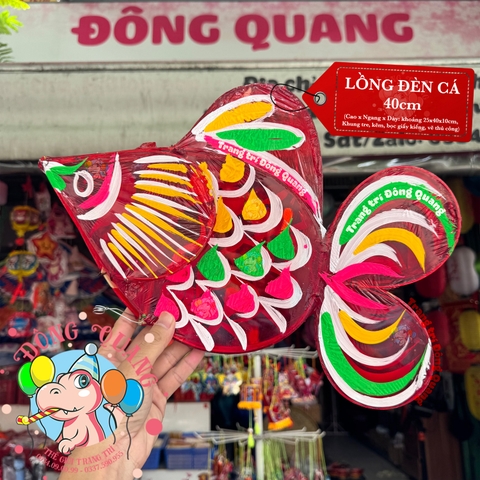 Đèn Trung thu Cá giấy kiếng