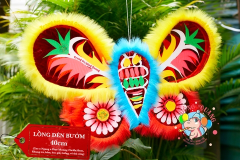 Đèn Trung thu Bướm giấy kiếng