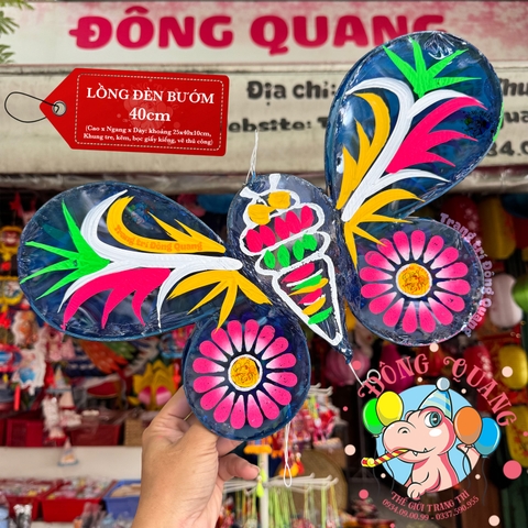 Đèn Trung thu Bướm giấy kiếng