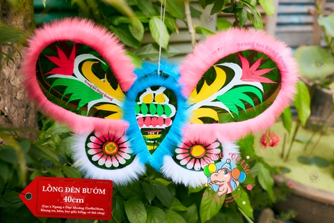 Đèn Trung thu Bướm giấy kiếng