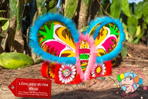 Đèn Trung thu Bướm giấy kiếng