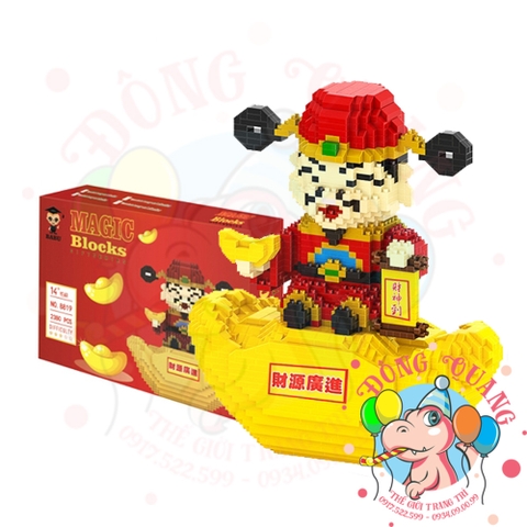 Mô hình Thần tài lắp ráp 1