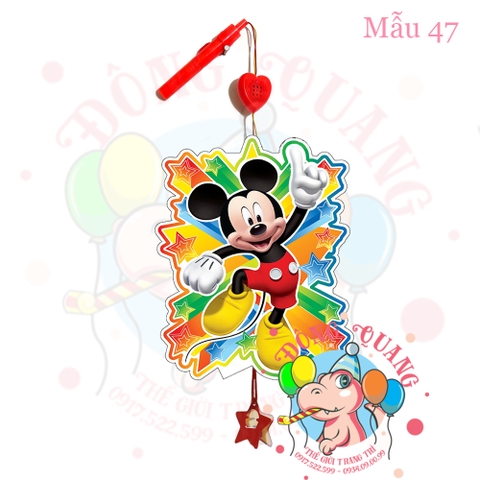 Đèn Trung thu nhựa 2 mảnh SS