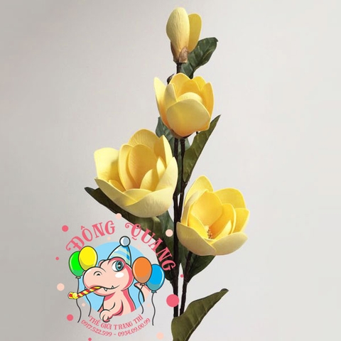 Hoa Ngọc lan (Mộc lan) - Cành - 3 bông, 1 nụ