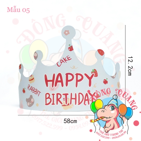Vương miện giấy sinh nhật
