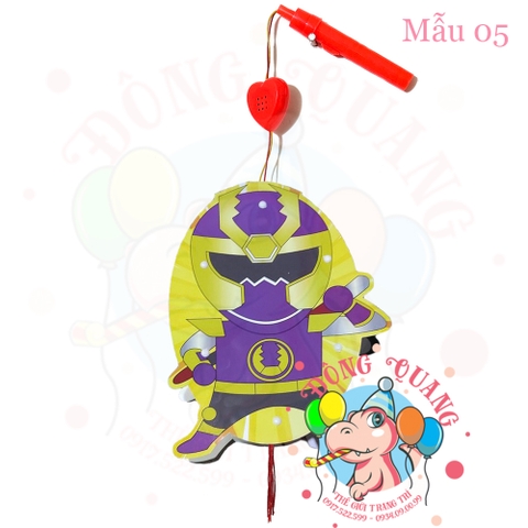 Đèn Trung thu nhựa 2 mảnh NK