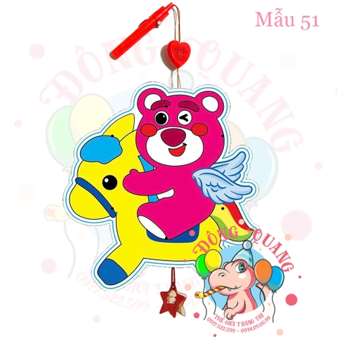 Đèn Trung thu nhựa 2 mảnh SS