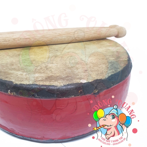 Trống gỗ 2 mặt