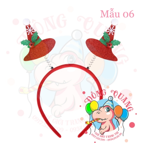 Cài tóc Giáng sinh (16 mẫu)