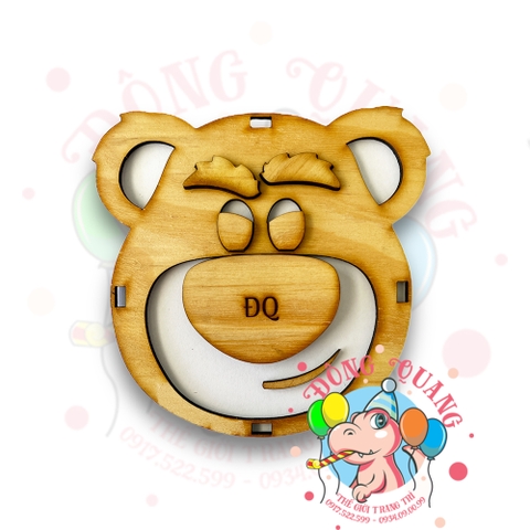 Đèn Trung thu gỗ Gấu dâu Lotso