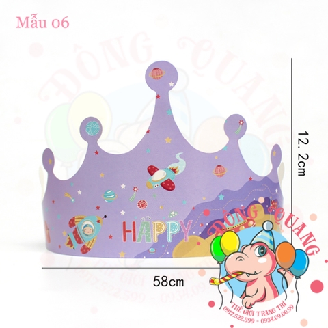 Vương miện giấy sinh nhật