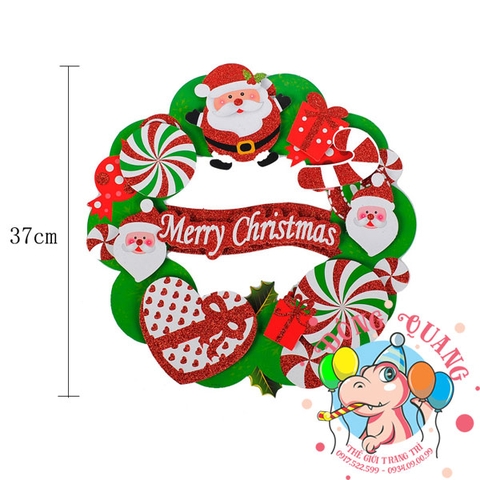 Hình xốp Giáng sinh (formex cứng, 02 mặt)