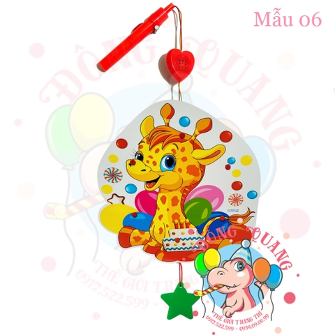 Đèn Trung thu nhựa 2 mảnh PT