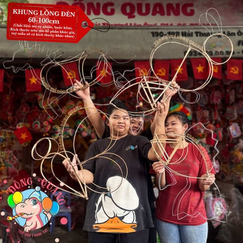 Khung lồng đèn tre (30-40-60-100-150cm)