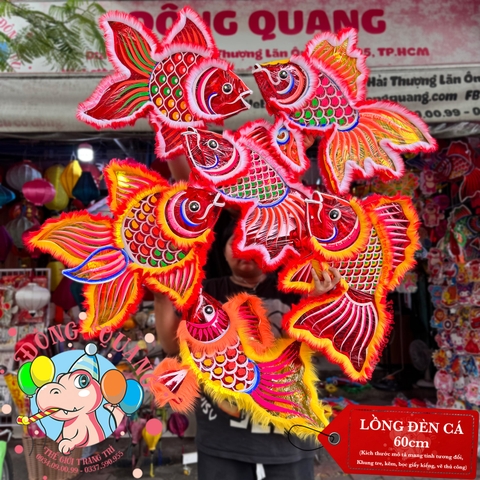 Đèn Trung thu Cá chép búng (cỡ lớn)