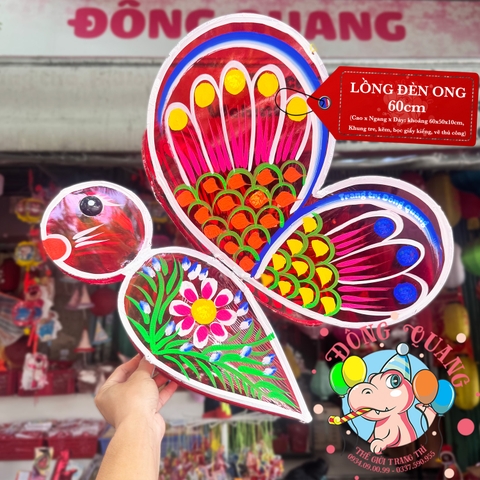 Đèn Trung thu Ong giấy kiếng