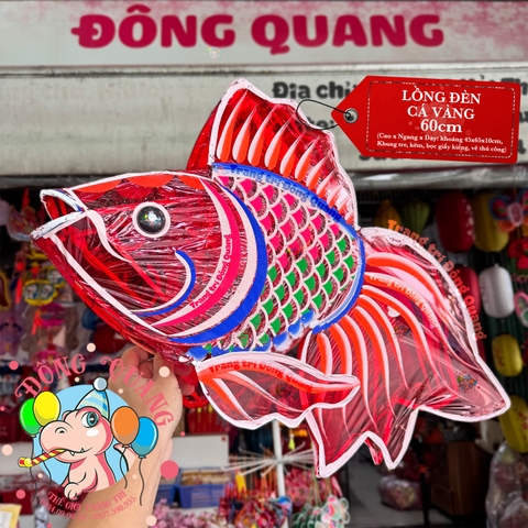 Đèn Trung thu Cá vàng giấy kiếng (cỡ lớn)