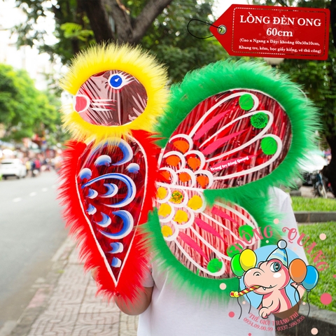 Đèn Trung thu Ong giấy kiếng