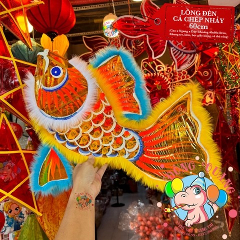 Đèn Trung thu Cá chép búng (cỡ lớn)