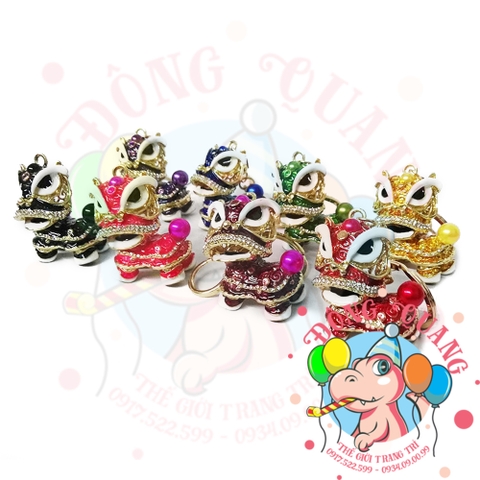 Móc treo Lân sứ may mắn