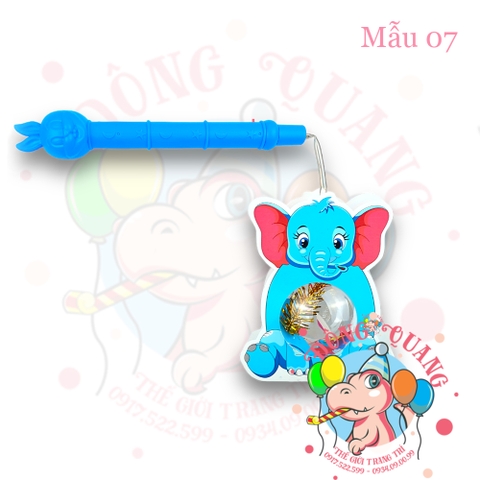 Đèn Trung thu nhựa 2 mảnh trái châu HT (12 mẫu)