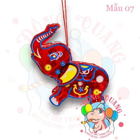 Đèn giấy kiếng khung nhựa mini loại 2 (12 mẫu)