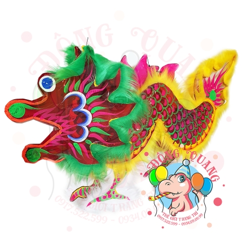 Đèn Trung thu Rồng giấy kiếng 2 (cỡ lớn)