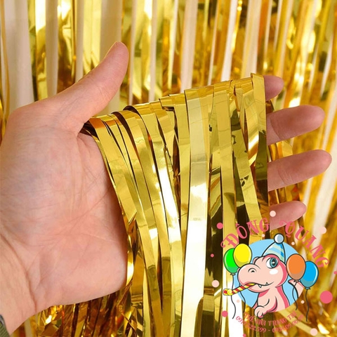 Rèm kim tuyến sợi bóng (12 màu)