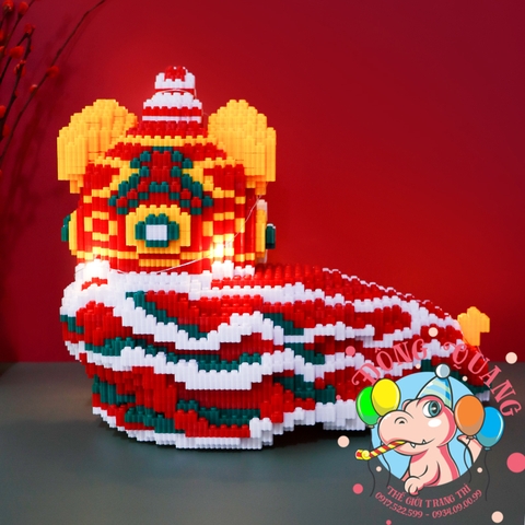 Mô hình Lân lắp ráp 1