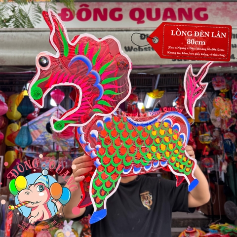 Đèn Trung thu Lân giấy kiếng 1