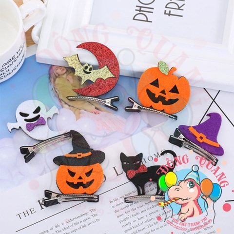 Kẹp tóc Halloween 1 (06 mẫu)