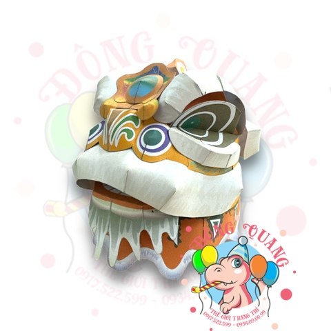 Đầu Lân giấy thủ công