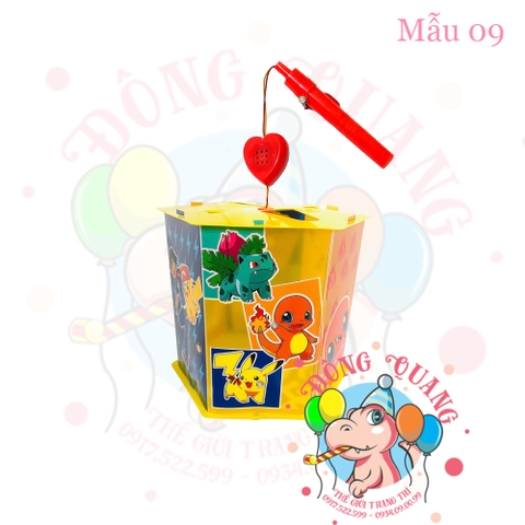 Đèn Trung thu nhựa kéo quân lớn SS (12 mẫu)