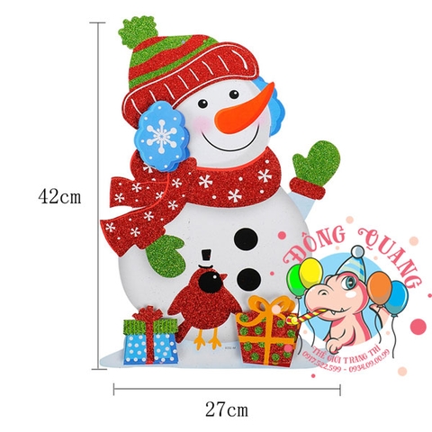 Hình xốp Giáng sinh (formex cứng, 02 mặt)