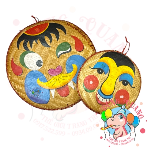 Mẹt tre dán decal trang trí