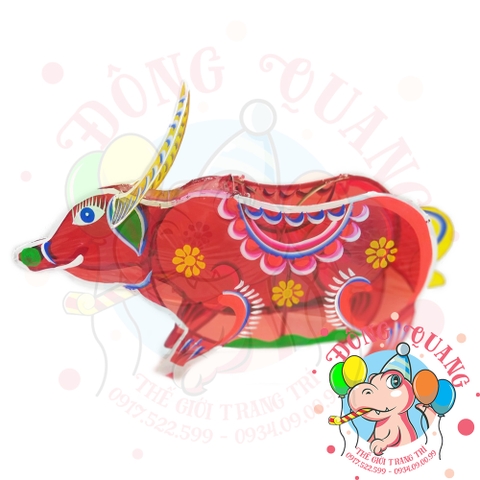 Đèn Trung thu Trâu giấy kiếng (cỡ lớn)