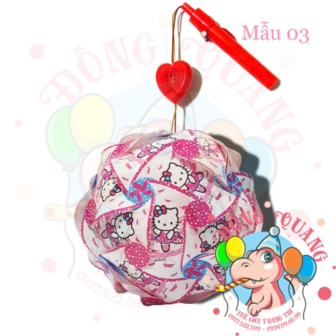 Đèn Trung thu nhựa banh nhỏ SS (12 mẫu)