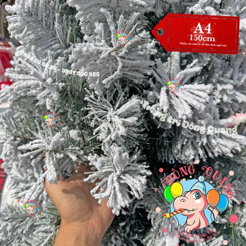 Cây thông phủ tuyết (cành treo)