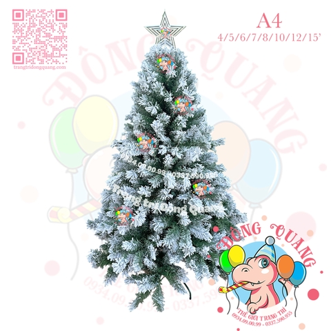 Cây thông phủ tuyết (cành treo)