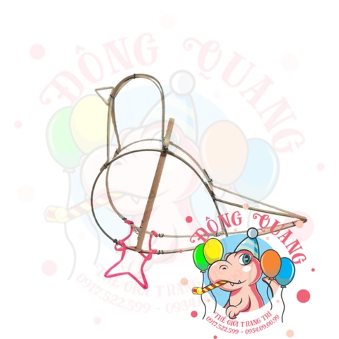 Khung lồng đèn tre