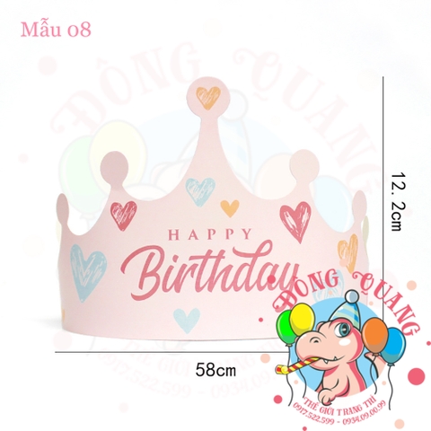 Vương miện giấy sinh nhật