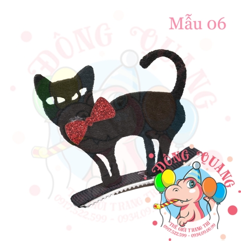 Kẹp tóc Halloween 1 (06 mẫu)