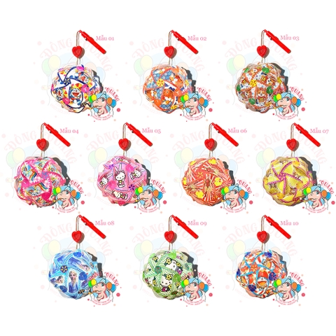 Đèn Trung thu nhựa banh lớn SS (10 mẫu)