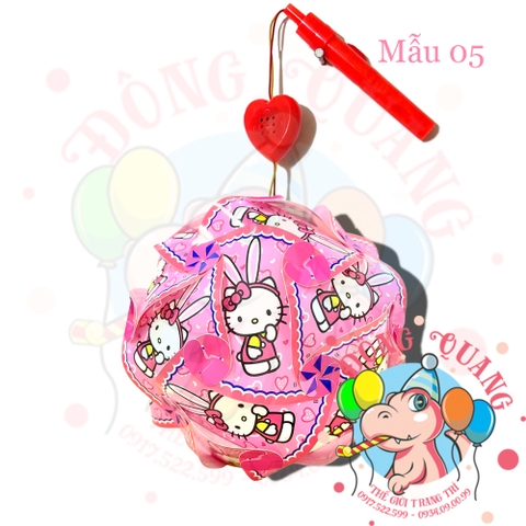 Đèn Trung thu nhựa banh lớn SS (10 mẫu)