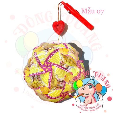 Đèn Trung thu nhựa banh lớn SS (10 mẫu)